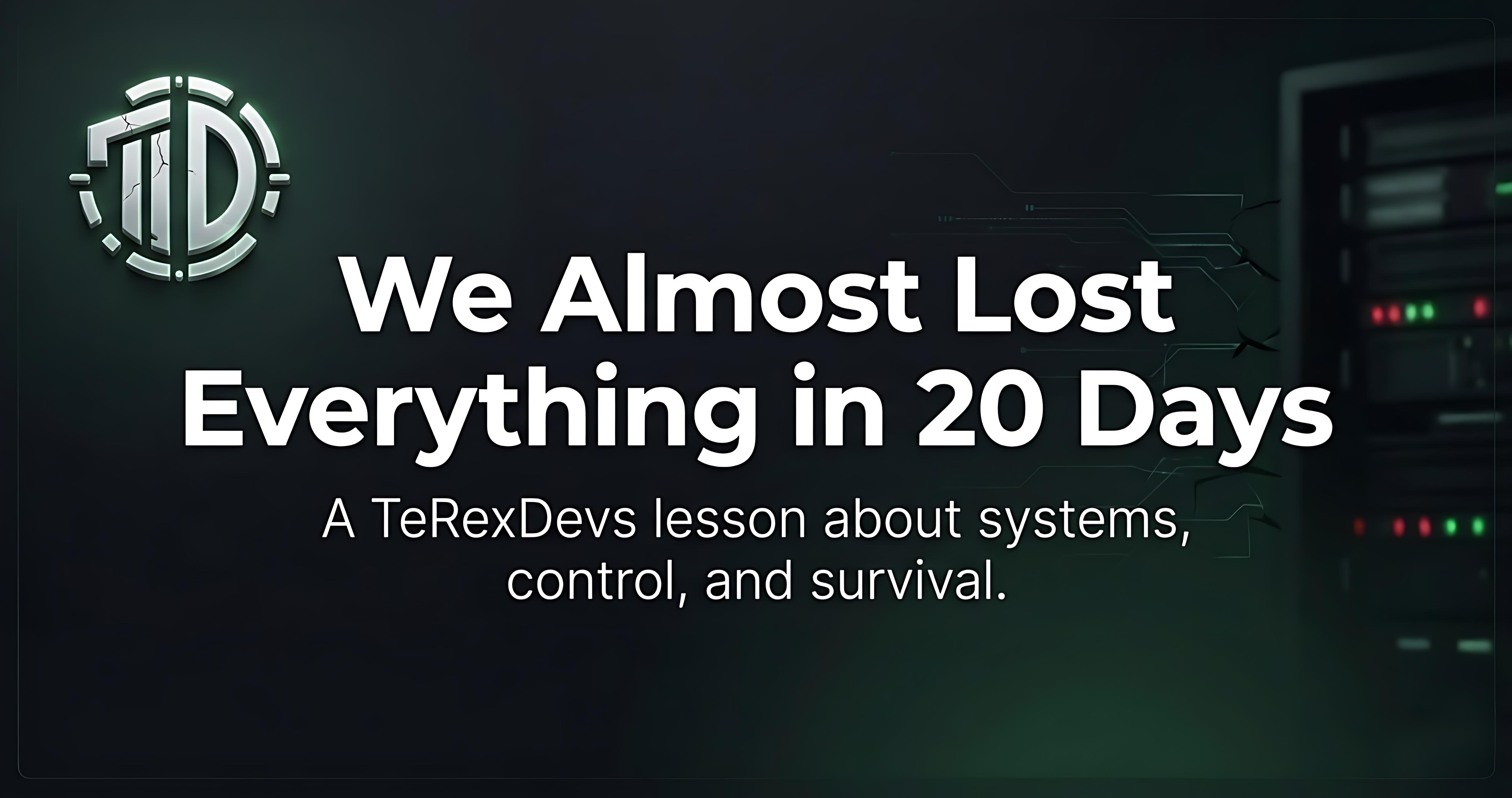 TeRexDevs Domain Failure Story: How One Mistake Led to a 20-Day System Shutdown